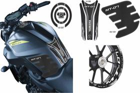 Adesivo Tankpad + Lateral + Bocal +Friso Yamaha MT 07 Kit 04 Adesivo Tankpad + Lateral + Bocal +Friso Yamaha MT 07 Kit 04