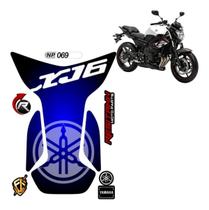 Adesivo Tankpad Yamaha Xj6 Protetor De Tanque Resitank
