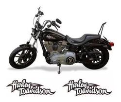 Adesivo Tanque Harley Davidson Dyna Super Glide 2009 B.preto