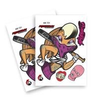 Adesivo Tanque Moto Pernalonga Crazy Lola Bunny Feminino Adesivo Tanque Moto Pernalonga Crazy Lola Bunny Feminino