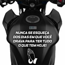 Adesivo Tanque Moto Personalizado Frase Motivacional Branco Adesivo Tanque Moto Personalizado Frase Motivacional Branco