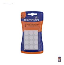 Adesivo Tapa Parafuso Ct12 Bemfixa Branco Parede Parafuso