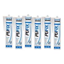 Adesivo Tekbond Pu Fix Branco Cx C/6 Pçs