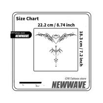 Adesivo Temporário De Tatuagem À Base De Ervas Sexy Hotwife Succubus, Semi-Permanente E Impermeável