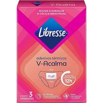 Adesivo Térmico para Cólica Libresse V-Acalma 3 unidades