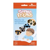 Adesivo Termo Friends Monitor de Temperatura Infantil c/ 4un Adesivo Termo Friends Monitor de Temperatura Infantil c/ 4un