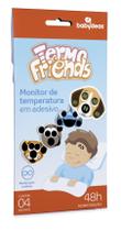 Adesivo termômetro - termofriends 4 unidades - babydeas