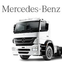 Adesivo Testeira Quebra Sol Caminhão Mercedes Benz Grafite