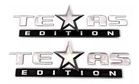 Adesivo Texas Edition Caminhote Silverado S10 Ranger Gmc Ram
