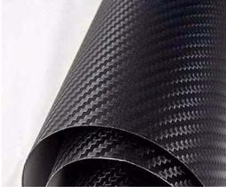 Adesivo Texturizado Estilo Fibra De Carbono 3D Moldável - 34 x 50 cm - Fama Adesivos