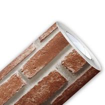 Adesivo Tijolo Vermelho 3D Vinílico Lavável Impermeável Autocolante Para Cozinha e Banheiro Parede Adesivo Tijolo Vermelho 3D Vinílico Lavável Impermeável Autocolante Para Cozinha e Banheiro Parede