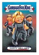 Adesivo Topps Garbage Pail Kids Disg-Race To The White House Adesivo Topps Garbage Pail Kids Disg-Race To The White House