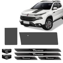 Adesivo Toro 2020/ Capô/traseira Grafite + Brasão + Soleira