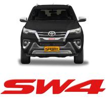 Adesivo Toyota Hilux Sw4 ParaChoque 16/22 Vermelho Refletivo