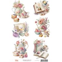 Adesivo Transfer Arte Fácil Chá - DT-025 Adesivo Transfer Arte Fácil Chá - DT-025