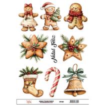Adesivo Transfer Arte Fácil Natal 2 - DT-060 Adesivo Transfer Arte Fácil Natal 2 - DT-060