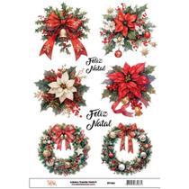 Adesivo Transfer Arte Fácil Natal 8 - DT-066 Adesivo Transfer Arte Fácil Natal 8 - DT-066