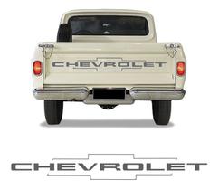 Adesivo Traseiro Chevrolet C10 C14 C15 E D10 Modelo Original