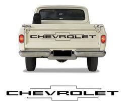 Adesivo Traseiro Chevrolet C10 C14 C15 E D10 Modelo Original