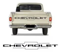 Adesivo Traseiro Chevrolet C10 C14 C15 E D10 Modelo