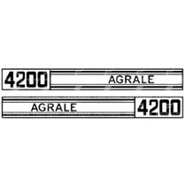 Adesivo Trator Agrale 4200 Antigo
