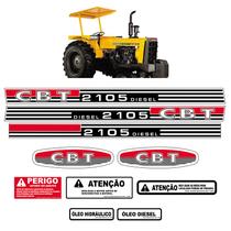 Adesivo Trator Cbt 2105 Diesel Completo + Etiqueta Mk Adesivo Trator Cbt 2105 Diesel Completo + Etiqueta Mk
