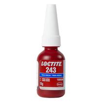 Adesivo Trava Roscas Anaeróbico Médio Torque Azul 10g Loctite 243 Adesivo Trava Roscas Anaeróbico Médio Torque Azul 10g Loctite 243