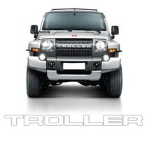 Adesivo Troller 2015/2019 Novo Grade Frontal Relevo Resinado