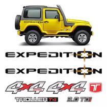 Adesivo Troller Expedition 4x4 2011 T4