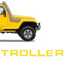 Adesivo Troller T4 2008/2014 Emblema Da Chaminé Amarelo Adesivo Troller T4 2008/2014 Emblema Da Chaminé Amarelo
