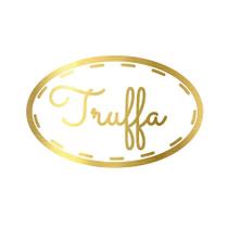 Adesivo "Truffa" - Ref.2011 - Hot Stamping - Dourado - 100 unidades - Stickr - Rizzo