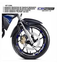 Adesivo Twister - Kit Com Tankpad, Bocal, Friso E Ploter Adesivo Twister - Kit Com Tankpad, Bocal, Friso E Ploter