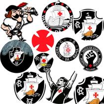 Adesivo vasco cartela de stickers adesivos futebol vasco da gama são januário futebol carioca moto carro externo van caminhão parede vidro notebook