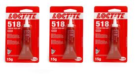 ADESIVO VEDA FLANGE LOCTITE 518 15g - KIT C/3