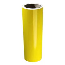 Adesivo Vinil amarelo para recorte Silhouette 10m X 30cm