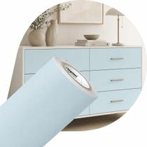 Adesivo Vinil Azul Glacial Silvermax Móveis Armários 0,61x2m Adesivo Vinil Azul Glacial Silvermax Móveis Armários 0,61x2m