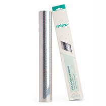 Adesivo Vinil Glitter - Prata - Mimo - 30,5 cm x 1,22 m - 1 Unid