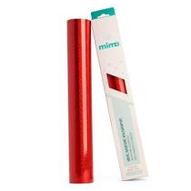 Adesivo Vinil Glitter - Vermelho Puro - Mimo - 30,5 cm x 1,22 m - 1 Unid