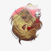 Adesivo vinil impermeável Obaluaê 10 x 13 cm