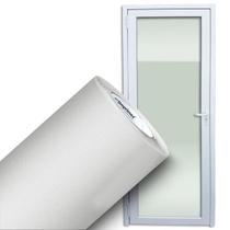 Adesivo Vinil Jateado Cristal Porta Vidro Padrão 0,82x2,5m - IMPRIMAX