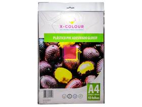Adesivo vinil jato de tinta A4 branco 130g - 10 folhas