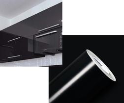 Adesivo vinil moveis Geral envelopamento 10Mx50cm Preto Brilho - Marca Imprimax colormax