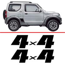 Adesivo Vinil Plotado 4x4 Lateral Par Veículo Off Road Adesivo Vinil Plotado 4x4 Lateral Par Veículo Off Road