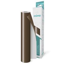 Adesivo Vinil Texturizado Marrom Argila 30cm x 2,5m Mimo