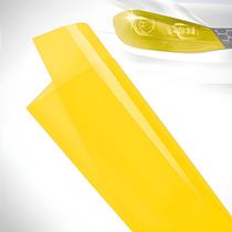 Adesivo Vinilico Automotivo Proteção Farol Amarelo 2mX46cm