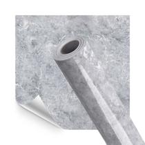 Adesivo Vinilico Impermeavel Pedra Marmore Cinza Oceano 5M