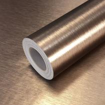 Adesivo Vinílico Metalico Ao Escovado Ouro Envelhecido