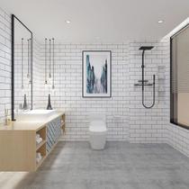 Adesivo Vinílico para Cozinha Impermeavel Azulejo Metro White