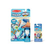 Adesivo Wow! Pacote Shark Melissa e Doug com 500 adesivos Adesivo Wow! Pacote Shark Melissa e Doug com 500 adesivos