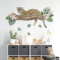 Adesivo Yovkky Cheetah Leopard Jungle Wall Art Adesivo Yovkky Cheetah Leopard Jungle Wall Art